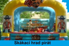 Skákací hrad pirát